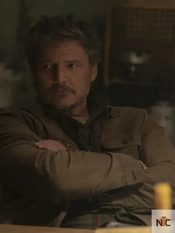 The Last of Us S02 Pedro Pascal Brown Cotton Jacket Clanton Jacket