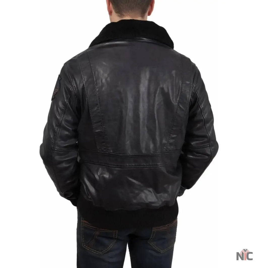The Official Top Gun Leather Jacket Clanton Jacket