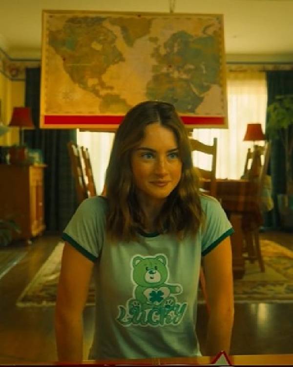 The Twisted Tale of Amanda Knox Grace Van Patten Green Shirt Shopotiny