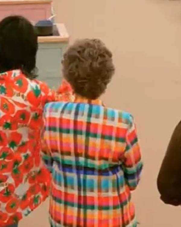 The Great British Bake Off Prue Leith Multicolor Blazer