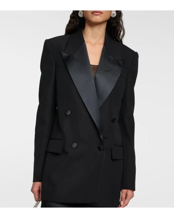 The Kardashians S07 Kris Jenner Black Tuxedo Jacket