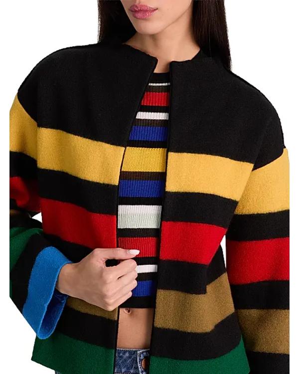 The View 2025 Joy Behar Multicolor Striped Jacket
