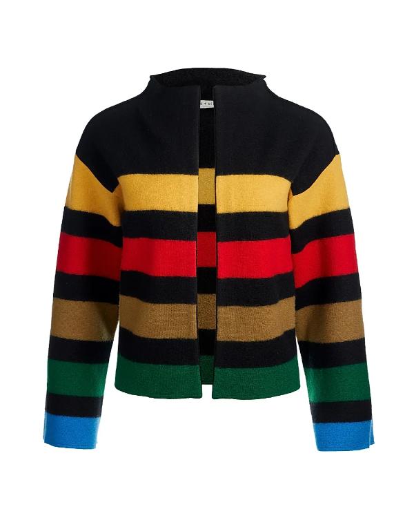 The View 2025 Joy Behar Multicolor Striped Jacket
