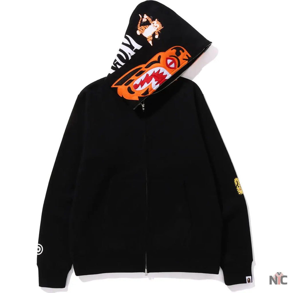 Tiger Full Zip Hoodie Mens Clanton Jacket