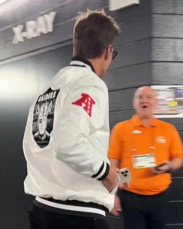 Tom Brady Raiders White Jacket USA Jackets