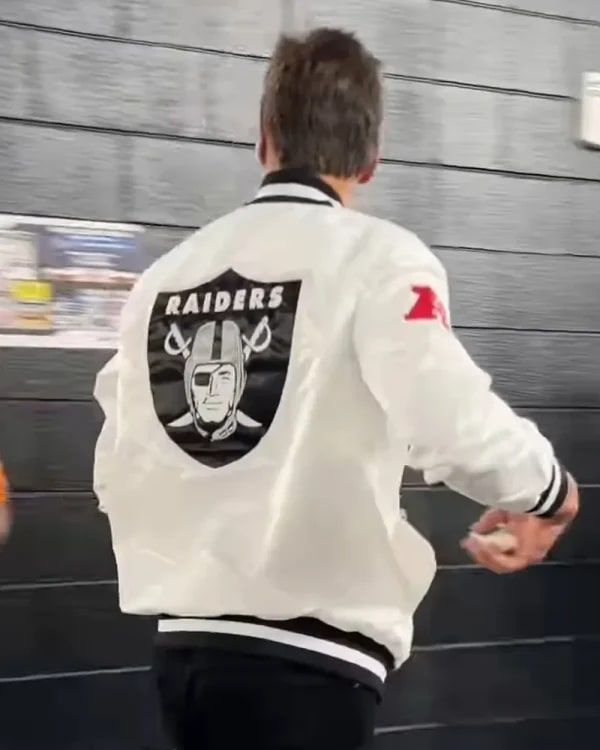Tom Brady Raiders White Jacket USA Jackets