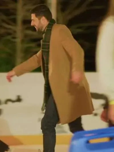 Tom Gipson Christmas in Mistletoe Brown Coat