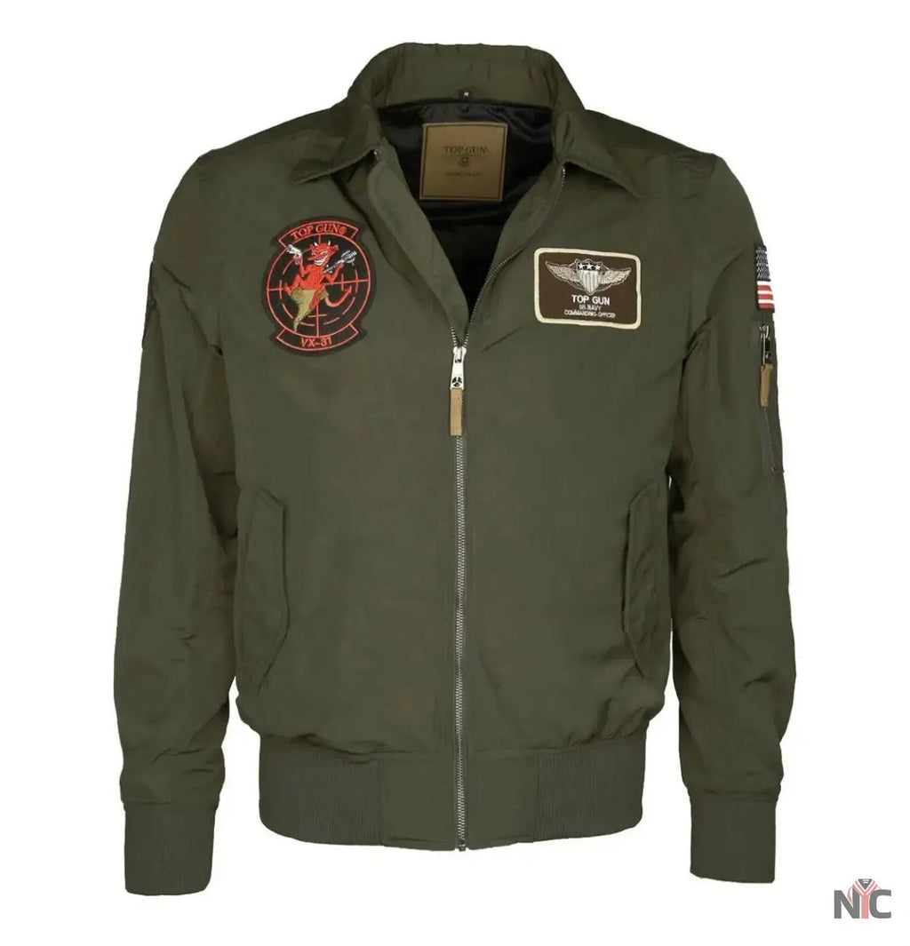 Top Gun Aviator Jacket Clanton Jacket