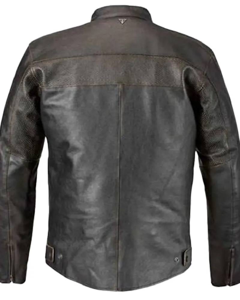 Triumph Restore Retro Black Jacket