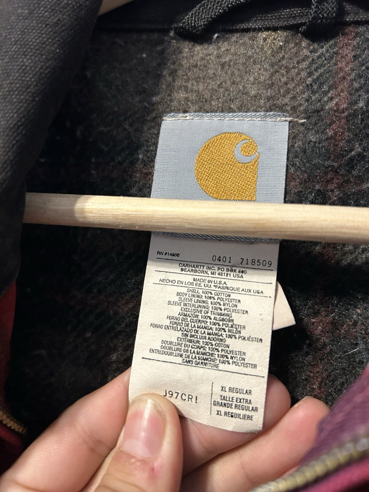 Carhartt J97 CRI Detroit Jacket