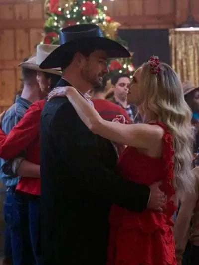 Warren Christie A Royal Montana Christmas Black Blazer