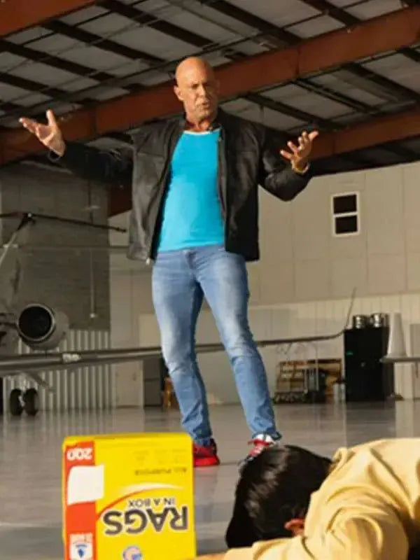 Webtective 2025 John Brady Black Leather Jacket