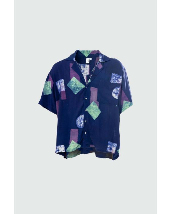 Platonic S02 Seth Rogen Blue Short Sleeve Shirt Shopotiny