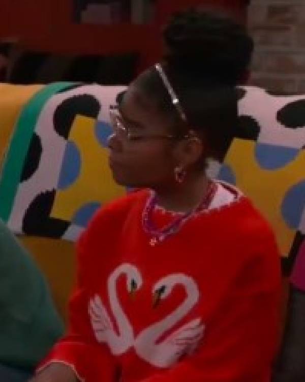 Wizards Beyond Waverly Place Taylor Cora Swans Printed Sweatshirt