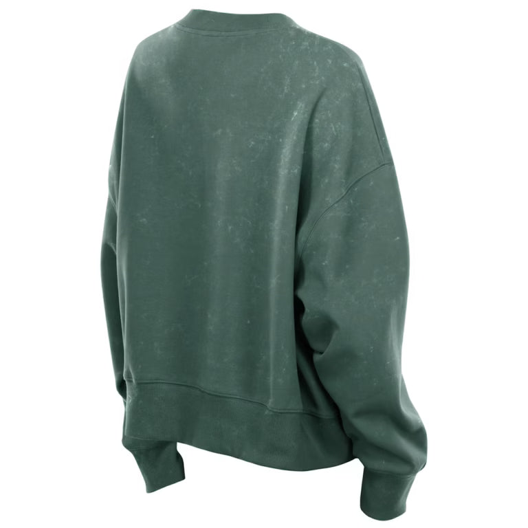 Women’s Boston Red Sox New Era Green 2025 Pullover Sweatshirt