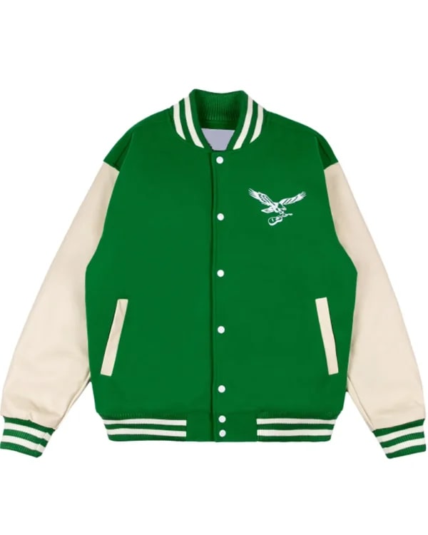 Zach Bryan x Eagles Letterman Jacket Shopotiny