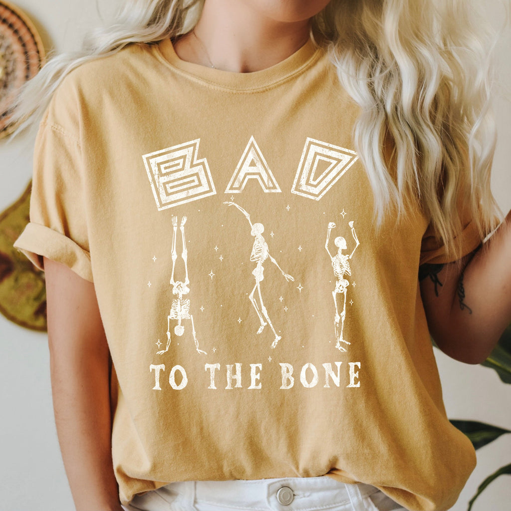 Bad To The Bone Comfort Colors Tshirt