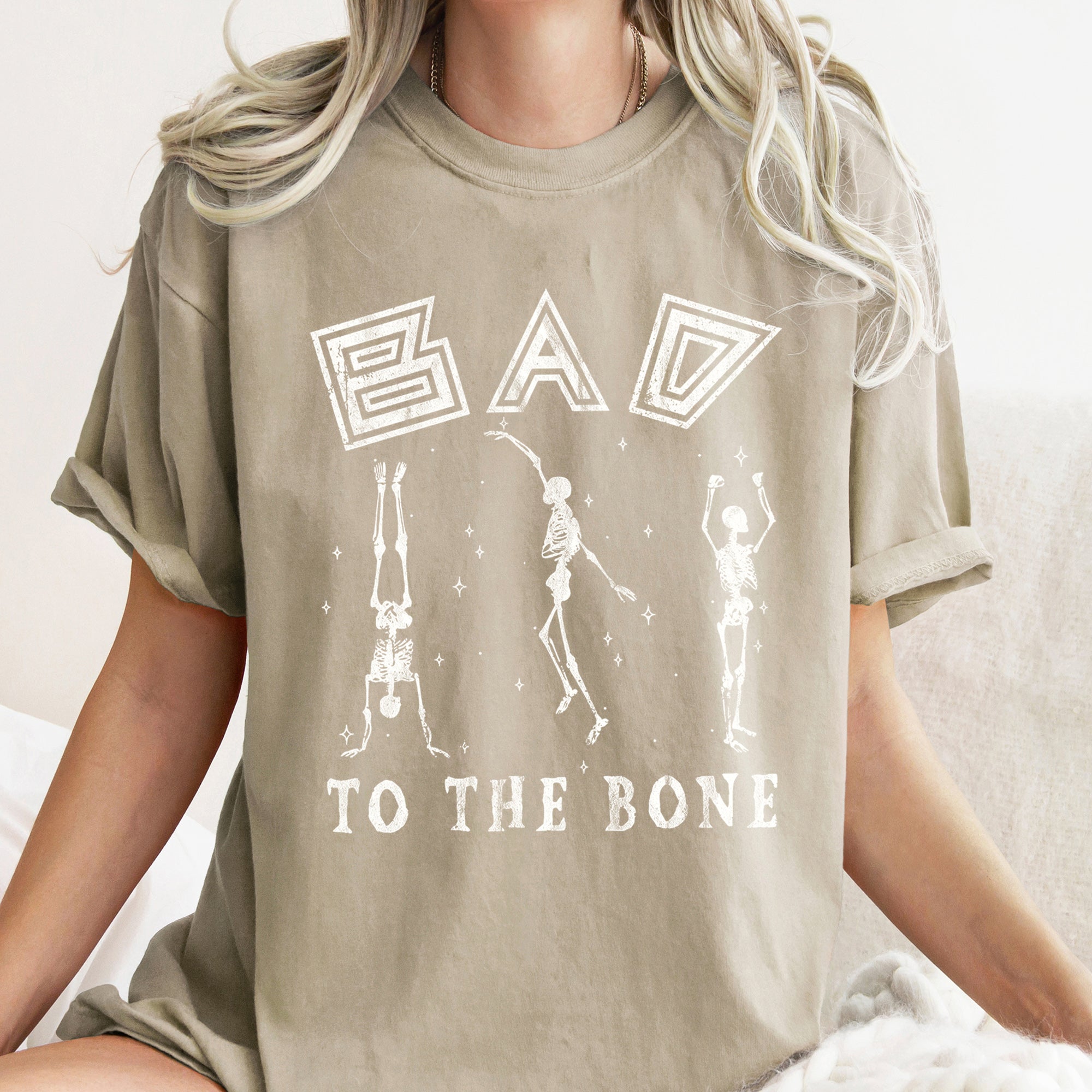 Bad To The Bone Comfort Colors Tshirt