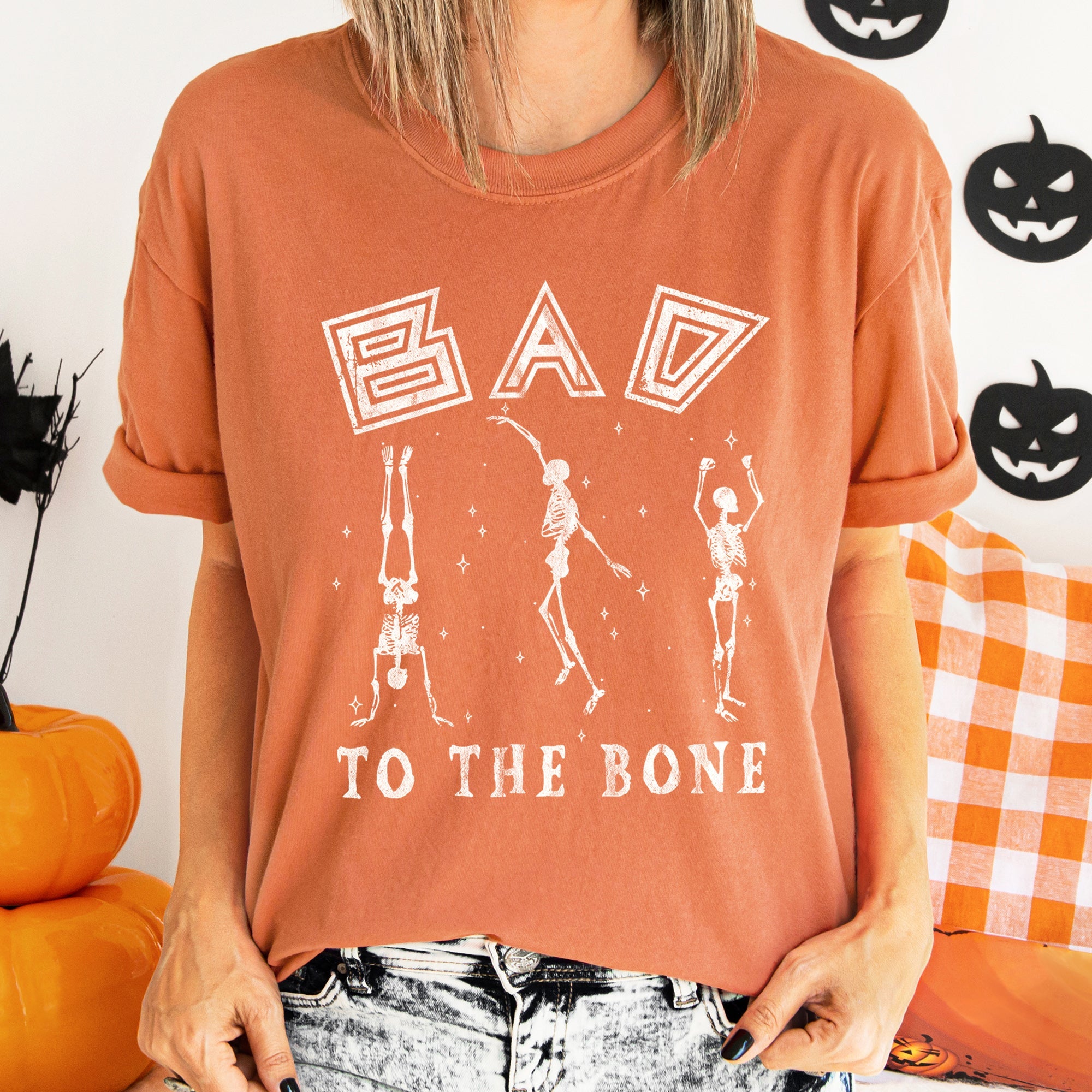 Bad To The Bone Comfort Colors Tshirt