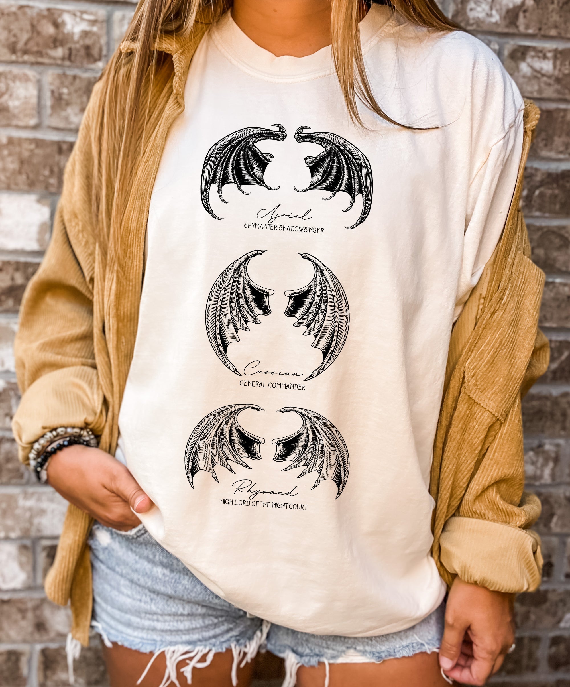 ACOTAR Bat Boys, Night Court Comfort Colors Tshirt