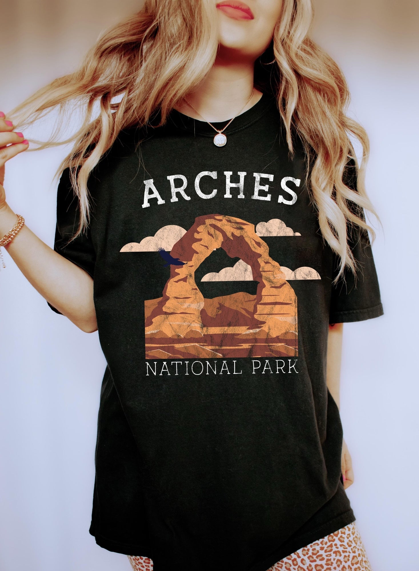 Arches National Park Vintage Comfort Colors Tshirt
