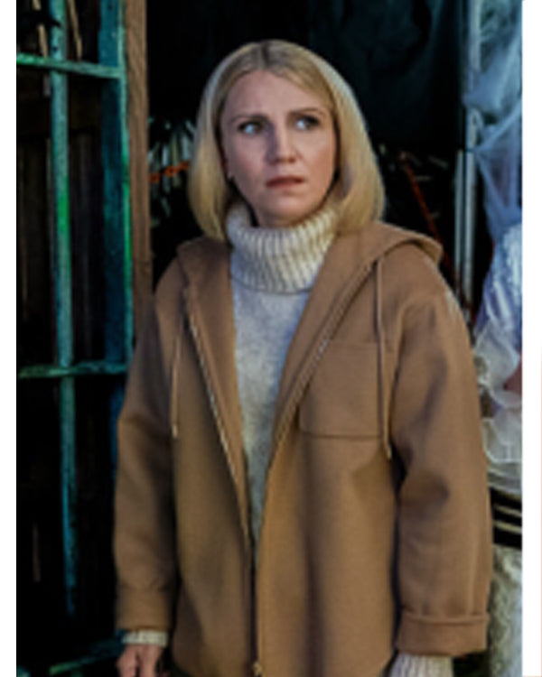 Elsbeth S03 Annaleigh Ashford Brown Hooded Jacket