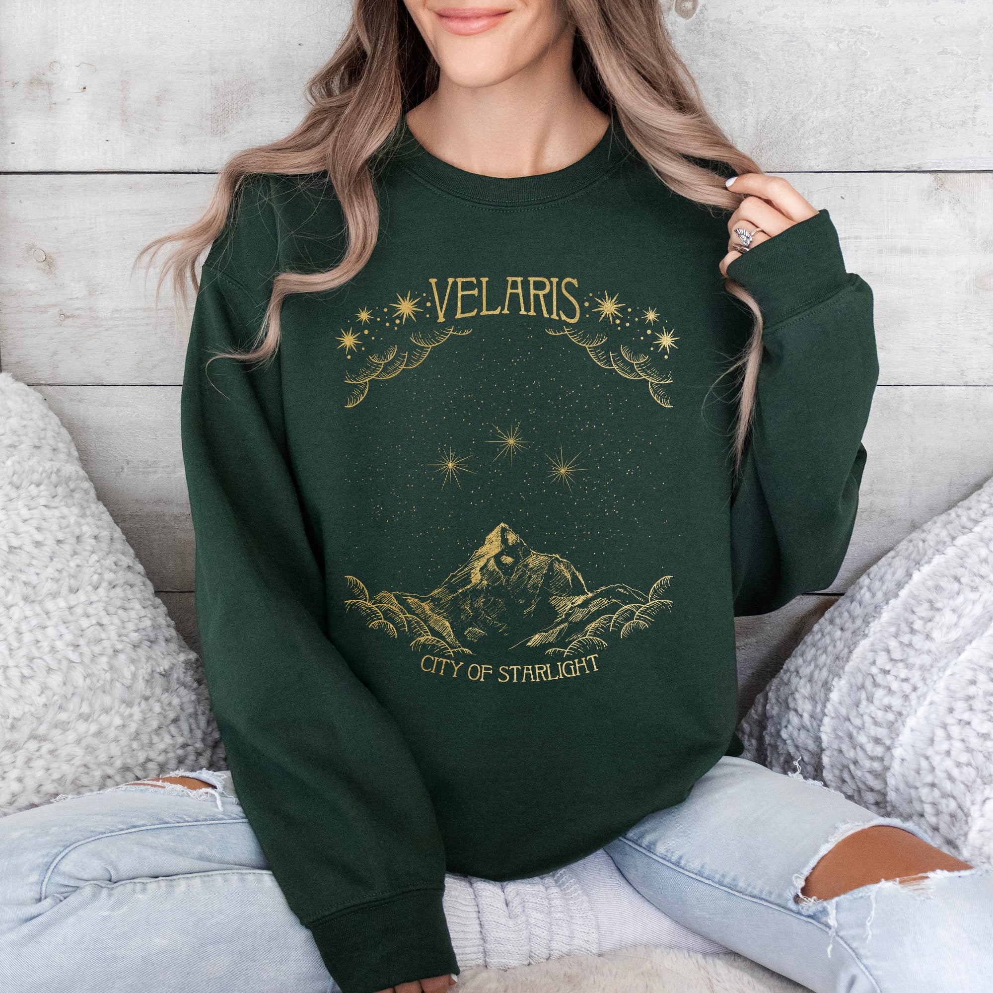 ACOTAR Velaris, City of Starlight Sweatshirt, A Court of Thorns and Roses