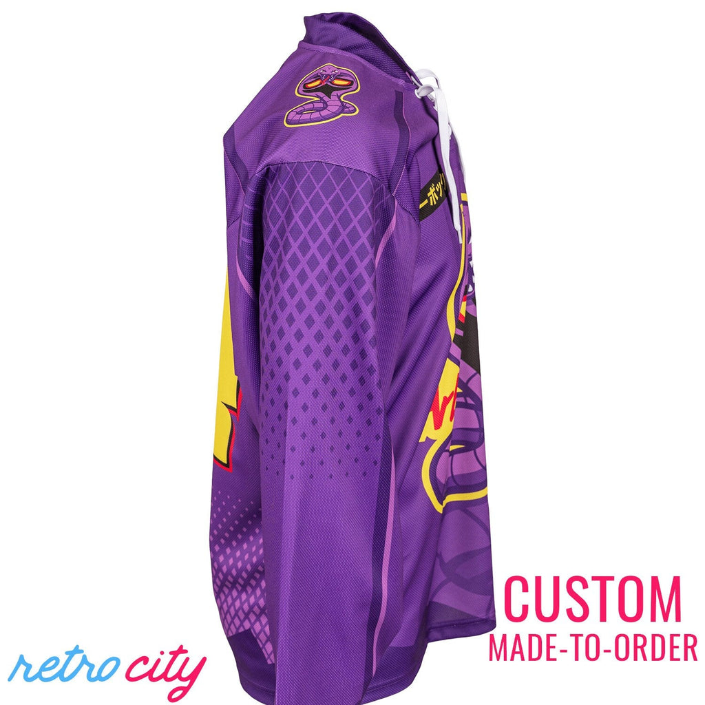 Arbok Kai PokéLeague Lace-Up Hockey Jersey Sweater