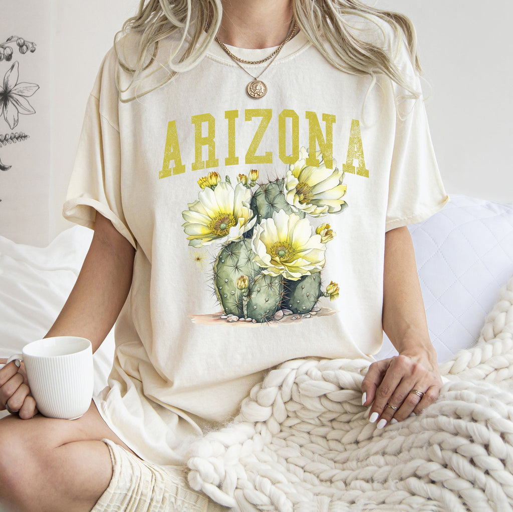 Arizona State Flower Comfort Colors Tshirt