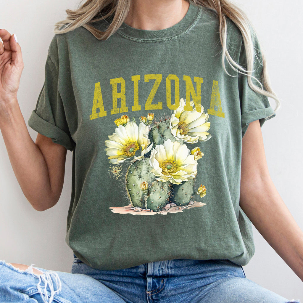 Arizona State Flower Comfort Colors Tshirt