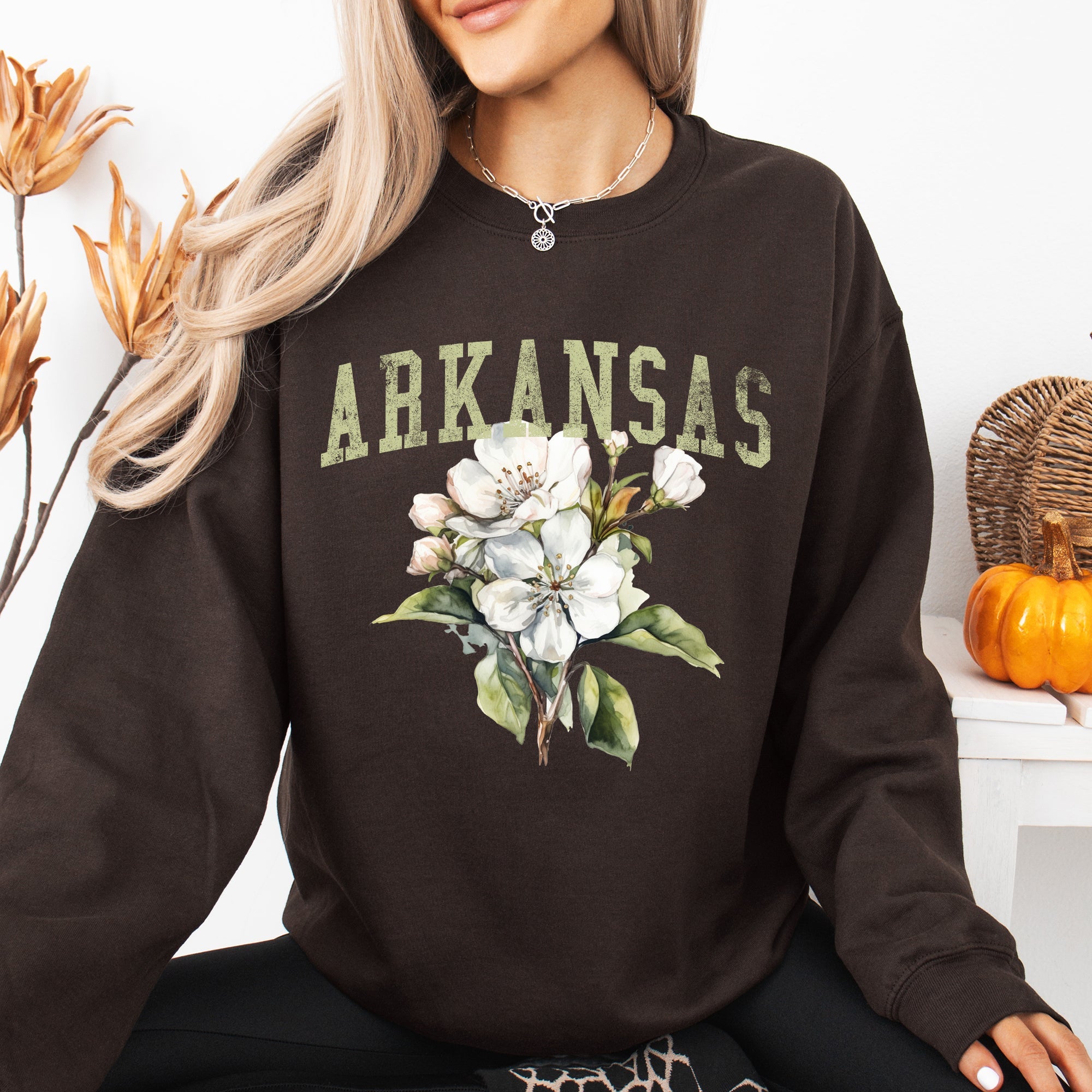 Arkansas State Flower Sweatshirt